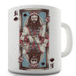 Dead King Of Spades Novelty Mug