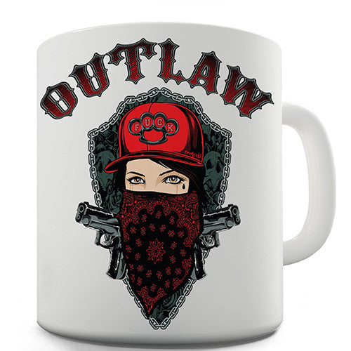 Outlaw Woman Novelty Mug