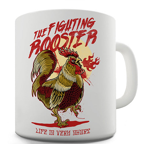 The Fighting Rooster Novelty Mug