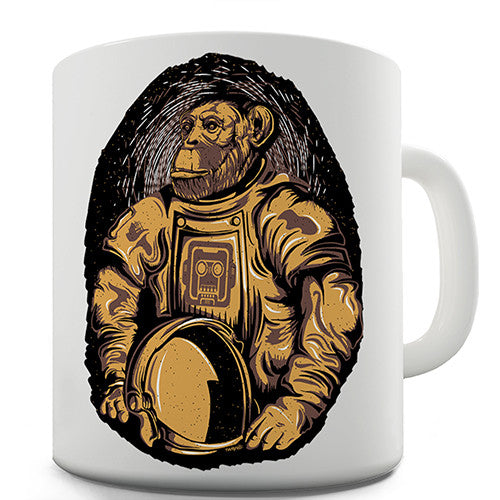 Space Monkey Novelty Mug