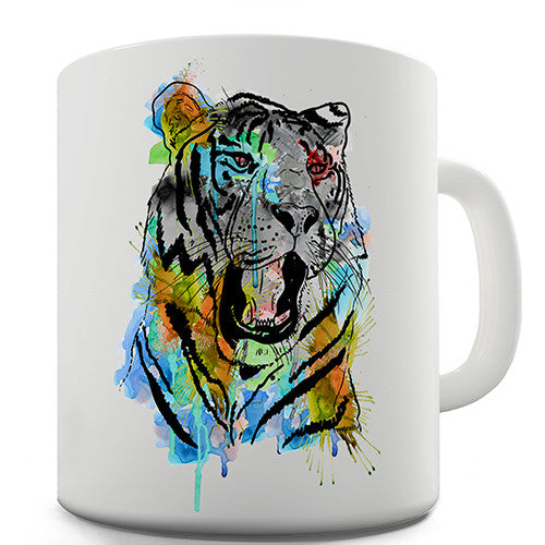 Rainbow Tiger Novelty Mug