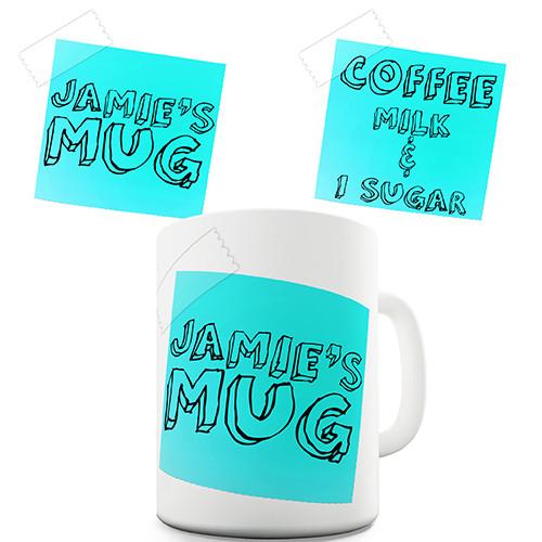 Post It Note Coffee Personalised Mug
