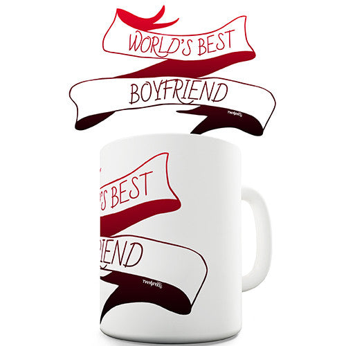 World's Best Boyfriend Novelty Mug