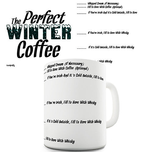 The Perfect Winter Coffee Recipe Novelty Mug