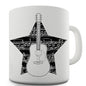 Guitar Star Novelty Mug