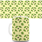 Green Leaves Pattern Novelty Mug