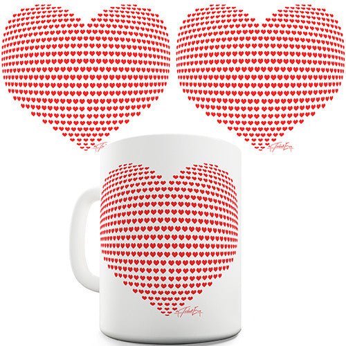 Big Cute Heart Novelty Mug