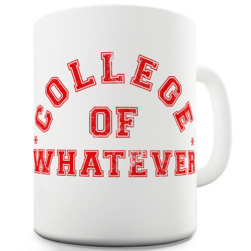 College Of Whatever Novelty Mug