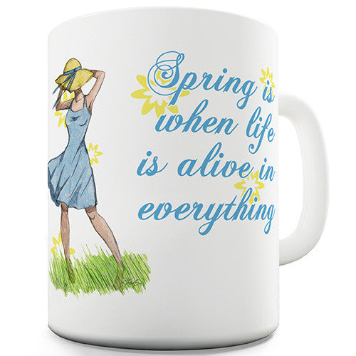 Spring Breeze Novelty Mug