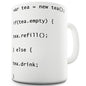 Programmers Tea Code Novelty Mug