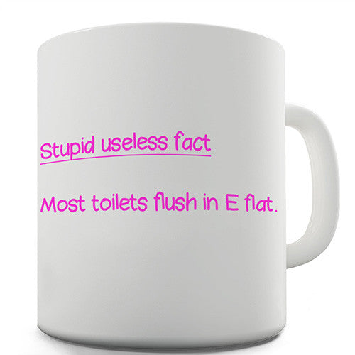 Useless Fact About E Flat Novelty Mug