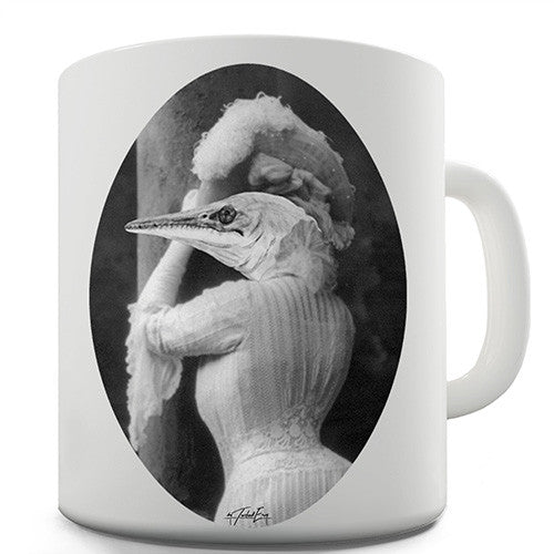 Dinosaur Woman Novelty Mug