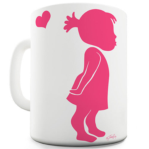 Girl In Love Novelty Mug