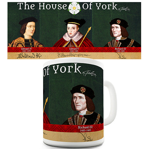 House Of York Novelty Mug