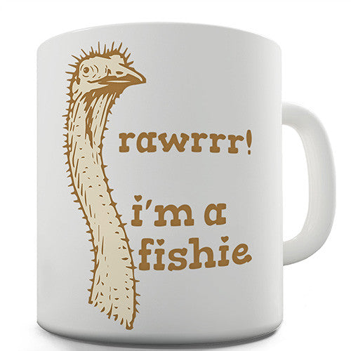 Confused Bird Funny Mug