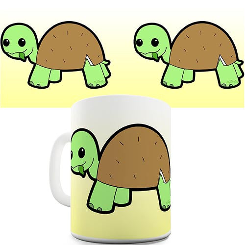 Cute Coconut Turtle Novelty Mug