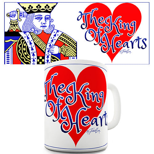 King Of Hearts Novelty Mug