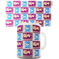 Hong Kong Stamps Pattern Novelty Mug