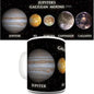 Jupiter's Moons Novelty Mug