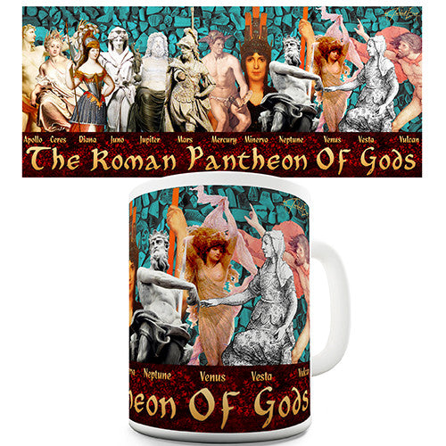 The Roman Pantheon Gods Novelty Mug