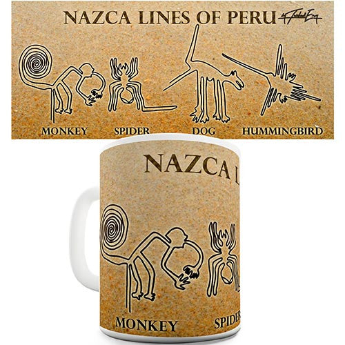 Nazca Lines Of Peru Novelty Mug