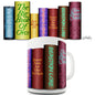 Fantasy Book Spines Novelty Mug