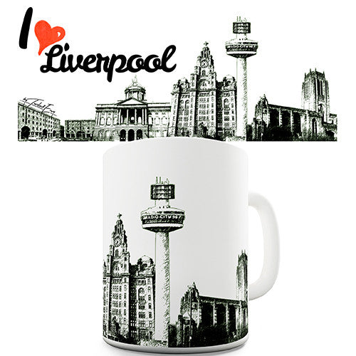 I Love Liverpool Novelty Mug