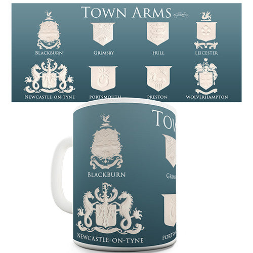Town Coat Of Arms Novelty Mug