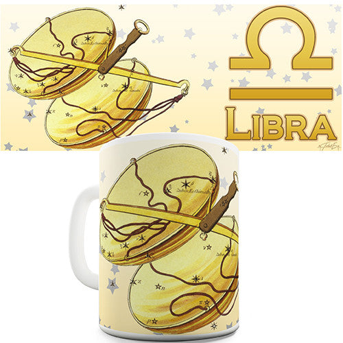 Libra Star Sign Novelty Mug