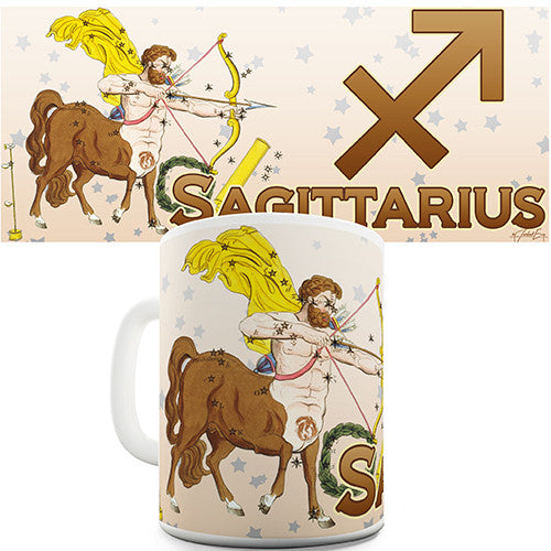 Sagittarius Star Sign Novelty Mug