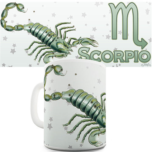 Scorpio Star Sign Novelty Mug