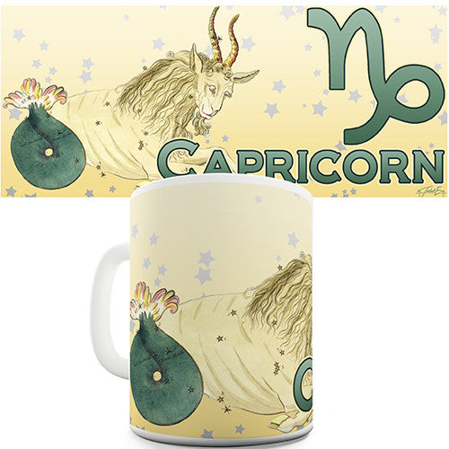 Capricorn Star Sign Novelty Mug