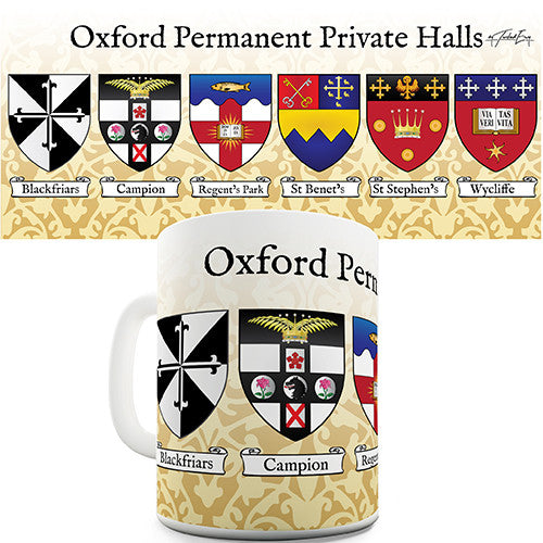 Oxford Private Crests Novelty Mug