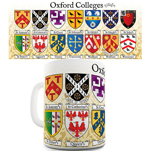 Oxford Crests Novelty Mug