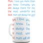 Best Mum Poem Novelty Mug