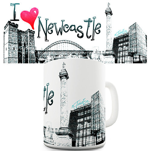 I Love Newcastle Novelty Mug