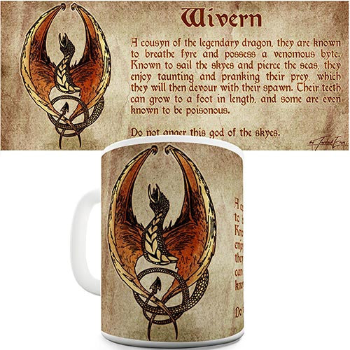 Definition Of A Wyvern Dragon Novelty Mug
