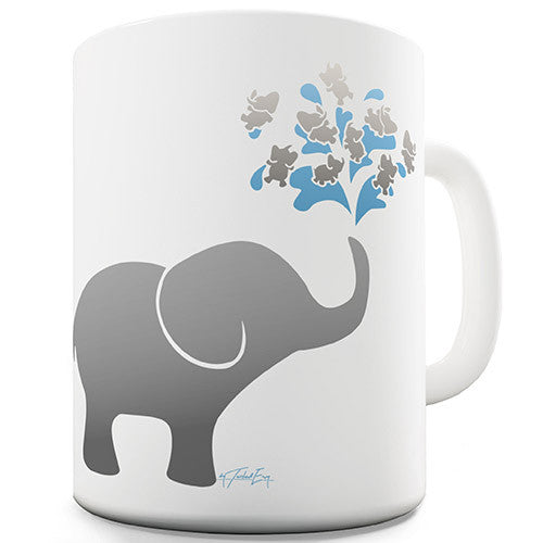 Elephant Fountain Novelty Mug