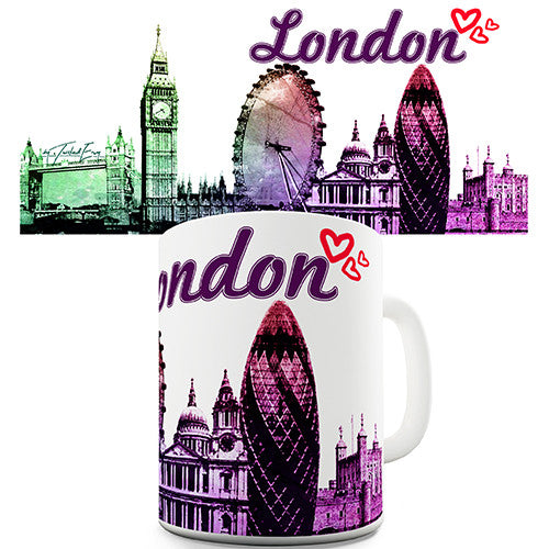 London Watercolour Novelty Mug