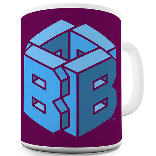 Letter B Alphabet Novelty Mug