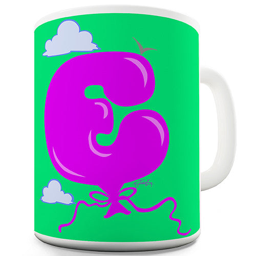 Letter E Alphabet Novelty Mug