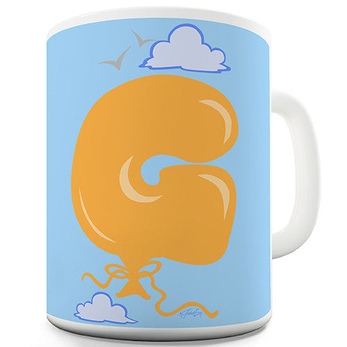 Letter G Alphabet Novelty Mug