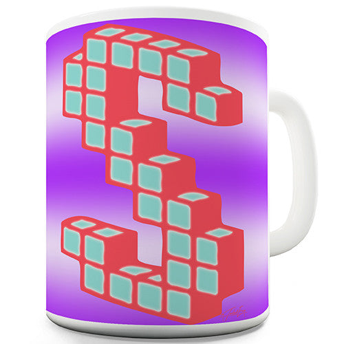 Letter S Alphabet Novelty Mug