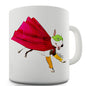 English Bull Terrier Superhero Novelty Mug