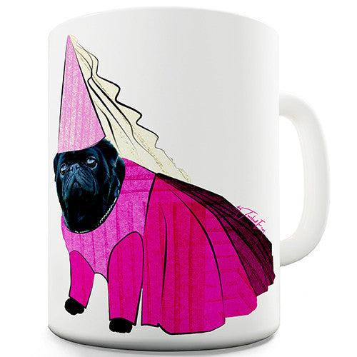 Maiden Pug Novelty Mug