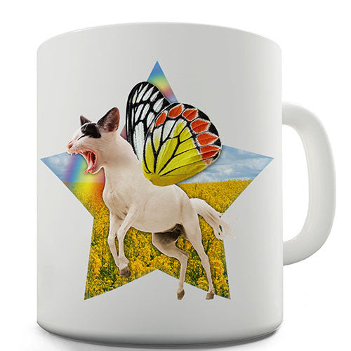 Cat Horse Butterfly Novelty Mug