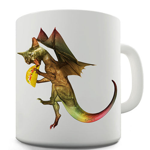 Cat Dragon Taco Novelty Mug