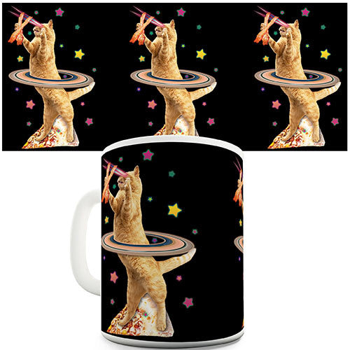 Crazy Space Bacon Cat Novelty Mug