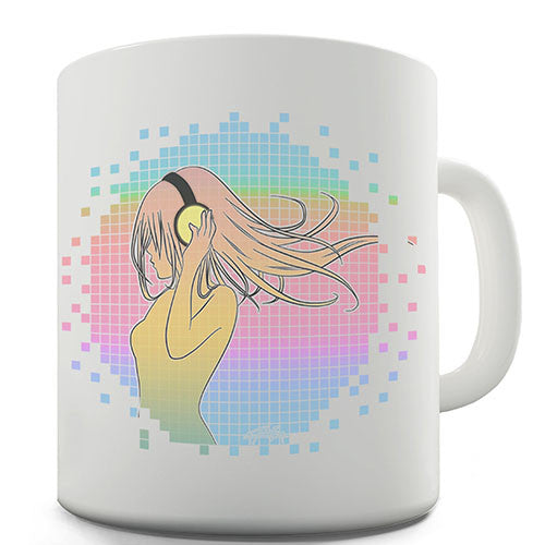 Music Rainbow Tea Novelty Mug