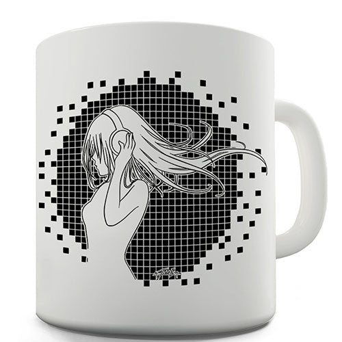 Music Pixels Novelty Mug